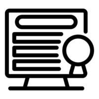 Electronic document is receiving quality control with a stamp of approval vector