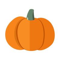 Pumpkin icon isolate on white background. vector