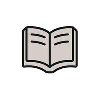 Book sign object icon design simple and modern concept graphic vector