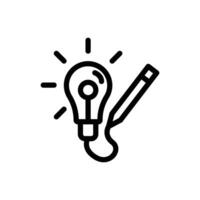 Creative idea icon design vector