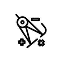 mathematics icon design vector