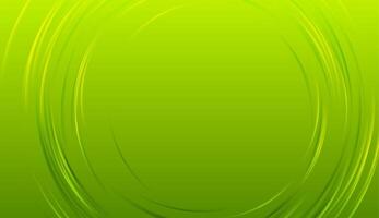 Bright green glossy circles abstract corporate background vector