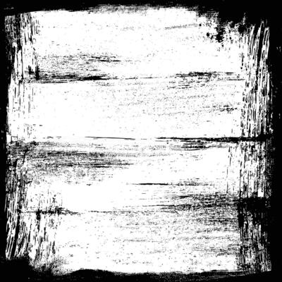 Grunge Brush Stroke Background in Black and White