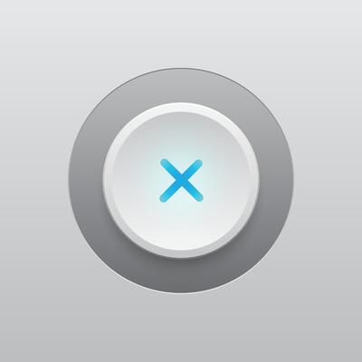 Delete Modern Button and LED Light