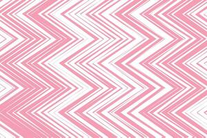simple abstract sweet lite pink color vertical thin to thick zig zag line pattern pink and white stripes on a pink background vector