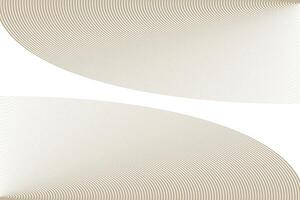 simple abstract creative thin to thick brown color wavy line pattern a series of lines vector
