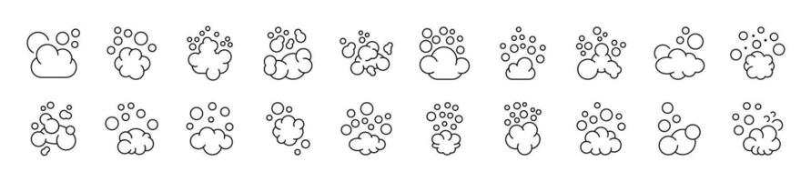 Modern Thin Icons. Perfect for design, infographics, web sites, apps. vector