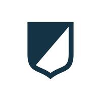 Shield Shape Icon Template vector