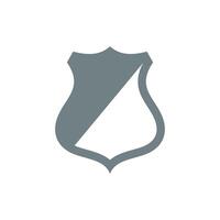 Shield Shape Icon Template vector