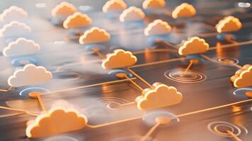 Cloud computing network safe encrypted storage personal data protection verified technology encryption security protocol wireless file transfer drive service cyberspace global database video