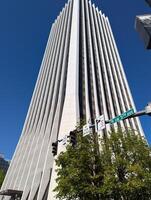 PORTLAND, OREGON - 07.10.2024 Wells Fargo Tower in Portland. The tower became the tallest building in Oregon photo