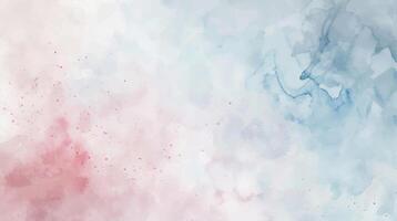 Abstract horizontal watercolor background. Hand drawn texture. Brush stroked painting pastel color watercolour vector