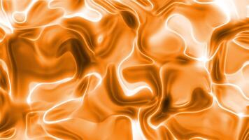 Abstract dark orange gradient and white flowing liquid texture perfect for backgrounds, textures, design elements, digital art, and artistic projects. video