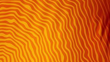 Abstract dark orange gradient and yellow wavy lines create a dynamic background perfect for graphic design projects, web banners, or presentation slides. video