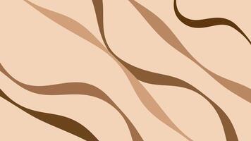 Animation Flowing Waves Abstract Background Art video