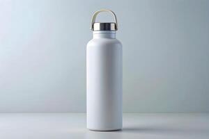 A Hydro Flask Sport Water Dew Bottle Mockup photo