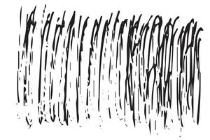 Hand drawn black strokes, texture, scribble. Ideal for design elements vector
