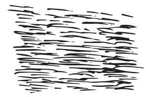 Hand drawn black strokes, backgrounds, textures, doodles. Ideal for design elements. vector