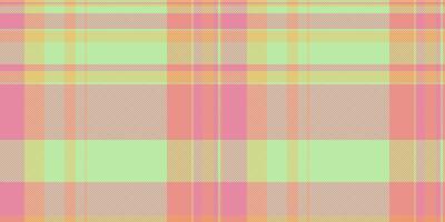 Back texture textile seamless, drawing plaid background. Handsome fabric tartan check pattern in red and light colors. vector
