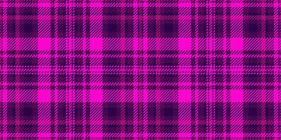 Merry pattern tartan texture, self textile fabric check. Scenery plaid background seamless in purple and bright colors. vector