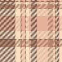 Textile design of textured plaid. Checkered fabric pattern swatch for shirt, dress, suit, wrapping paper print, invitation and gift card. vector