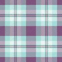 Checked pattern background, long tartan texture textile. Classical check seamless fabric plaid in light and white colors. vector