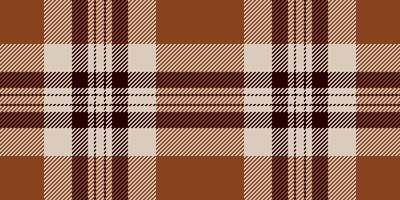 Row textile seamless tartan, knot background plaid pattern. Open check fabric texture in orange and light colors. vector