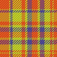 Seamless pattern of scottish tartan plaid. Repeatable background with check fabric texture. backdrop striped textile print. vector
