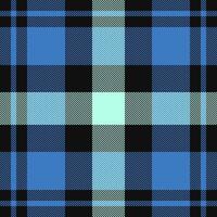 Plaid check pattern. Seamless fabric texture. Tartan textile print. vector