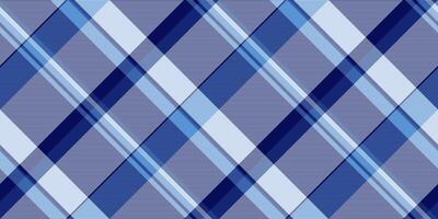 Paisley tartan plaid background, illustration check pattern . Winter seamless texture textile fabric in blue and light colors. vector