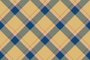 Tartan plaid background, diagonal check seamless pattern. fabric texture for textile print, wrapping paper, gift card, wallpaper. vector