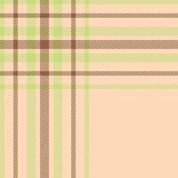 Plaid check pattern. Seamless fabric texture. Tartan textile print. vector