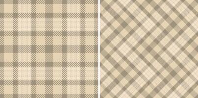 seamless texture of pattern plaid check with a fabric textile background tartan. Set in pastel colors. Custom geometry in multicolored fashion. vector