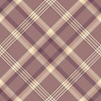 tartan fabric of textile pattern plaid with a check background texture seamless. vector