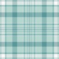 Satin check texture textile, textured plaid seamless. Halftone tartan pattern fabric background in light and cyan colors. vector