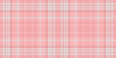 Skirt seamless texture fabric, designer plaid background tartan. Cozy check pattern textile in red and light colors. vector