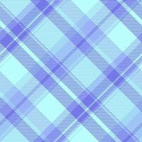 Old pattern background fabric, napkin seamless tartan. Towel textile check texture plaid in blue and light colors. vector