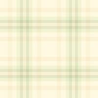 Wool pattern seamless , yuletide textile check background. Setting tartan plaid fabric texture in light and papaya whip colors. vector