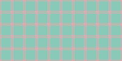 African pattern seamless textile, fashioned tartan plaid check. Printing fabric background texture in light and teal colors. vector
