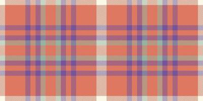 Seamless fabric pattern of texture background plaid with a tartan textile check. vector