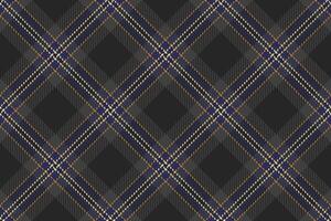 Drapery texture pattern plaid, chinese new year tartan seamless. Group check textile fabric background in black and grey colors. vector