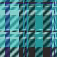 Elegance tartan check plaid, internet texture seamless . Festival pattern background textile fabric in teal and dark colors. vector