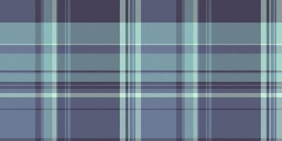 Tattersall check seamless fabric, slim texture plaid textile. Mixed pattern background tartan in pastel and slate gray colors. vector