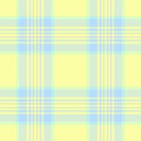Linen fabric texture tartan, continuity pattern plaid check. Harmony background seamless textile in light and lime colors. vector