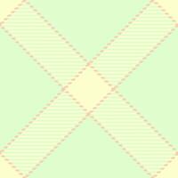 Color pattern background, square tartan seamless plaid. Variation texture fabric check textile in light and lemon chiffon colors. vector