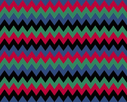 Zigzag pattern seamless. Zig zag background color. abstract design. vector