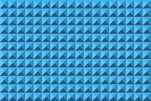 Relief blue pyramid texture seamless abstract pattern vector