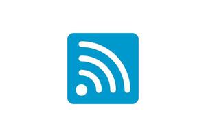 Wi Fi symbol signal connection. wireless internet technology sign. Wifi network communication icon. vector