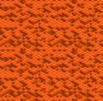 Plastic constructor game seamless pattern. toy brick texture background. Perspective flat design for paper or fabric print. vector