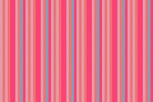 Abstract background lines pattern vertical, gentle textile background fabric. Border texture seamless stripe in red and light salmon colors. vector